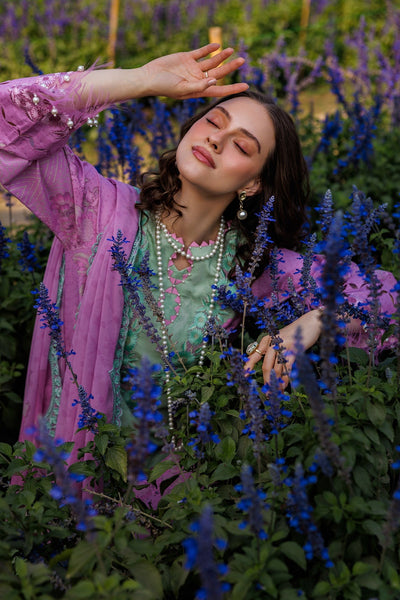 3-PC Unstitched Embroidered Lawn Collection
