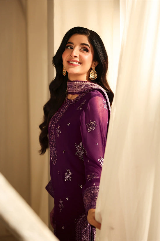 Sequins Embroidered Chiffon