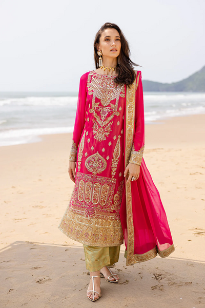 3 Piece Embroirdered Chiffon