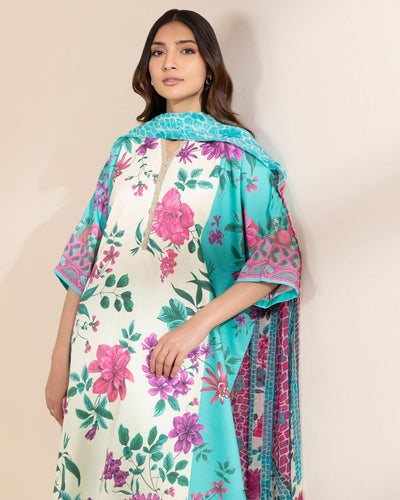 3 Piece - Embroidered Lawn Suit
