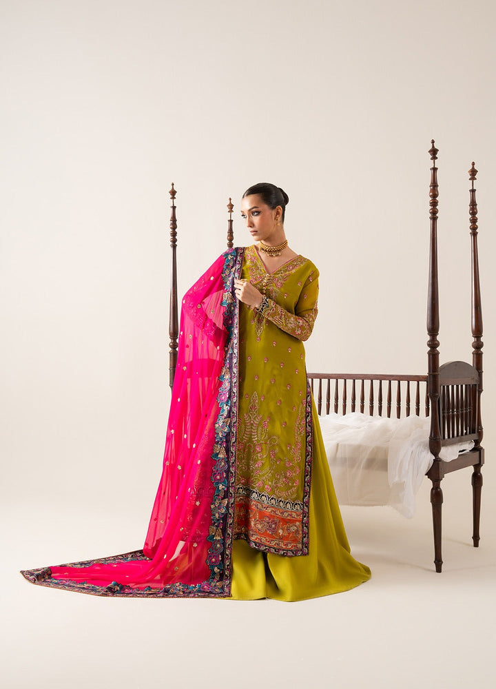 Freesia Zaib Embroirdered Chiffon