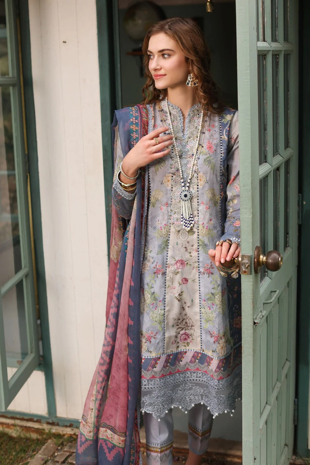 NOOR LUXE PRINTKARI DIGITAL PRINTED LAWN