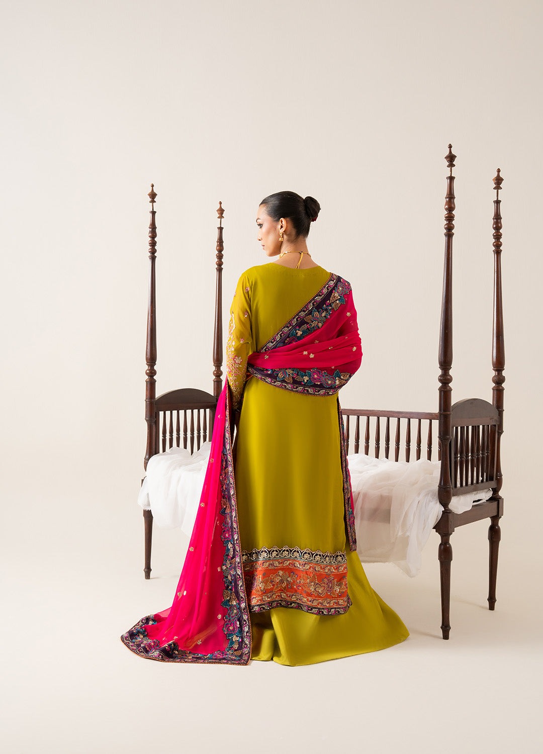 Freesia Zaib Embroirdered Chiffon