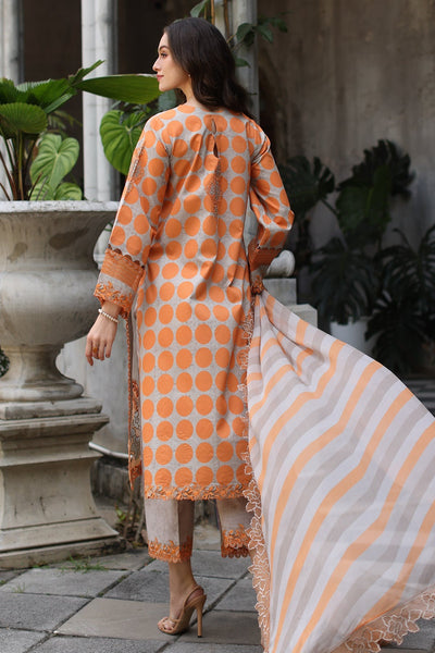3-PC Unstitched Embroidered Printed Lawn Collection