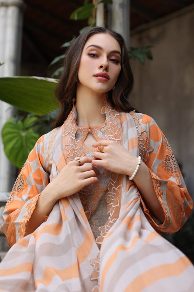 3-PC Unstitched Embroidered Printed Lawn Collection