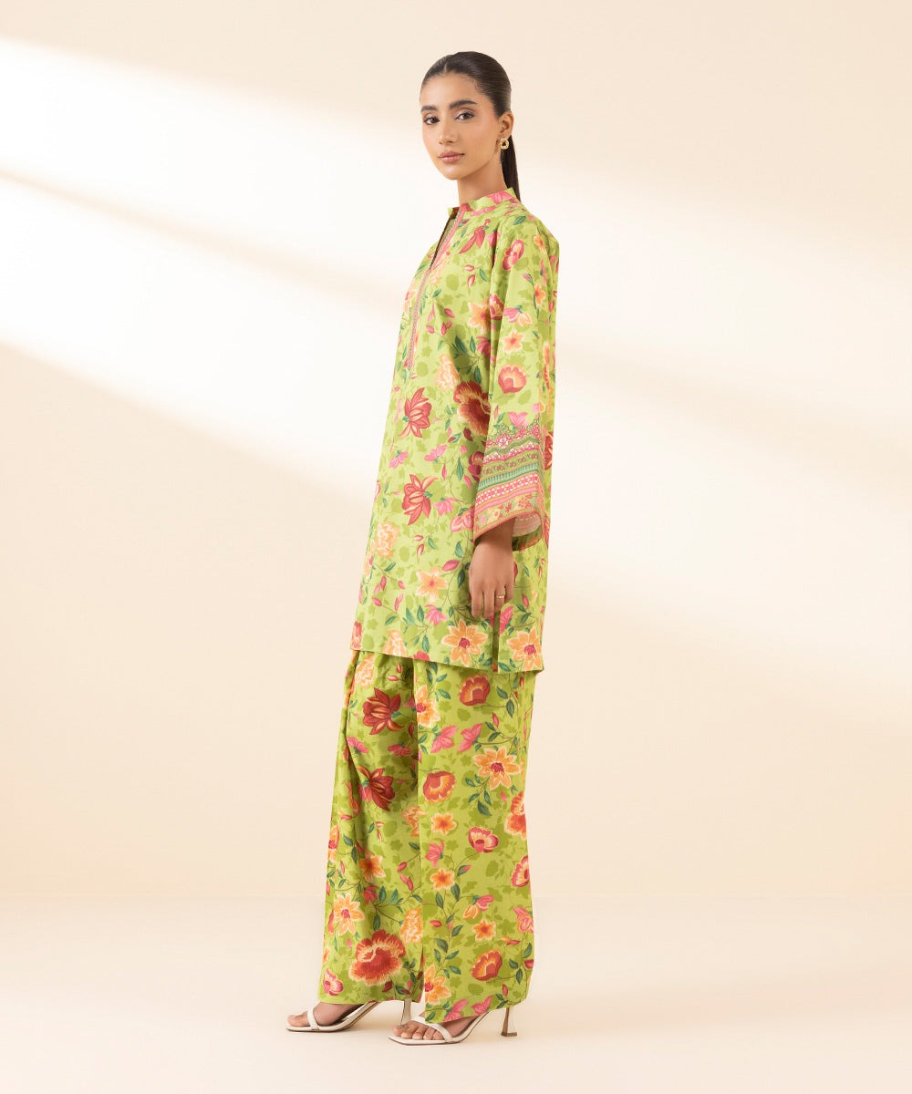 2 Piece - Embroidered Lawn Suit