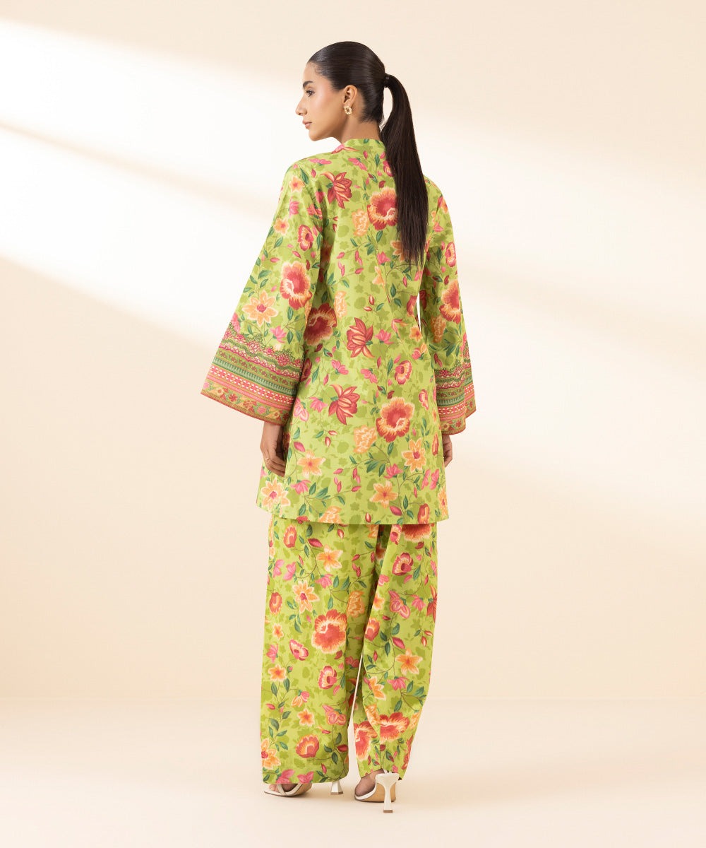 2 Piece - Embroidered Lawn Suit