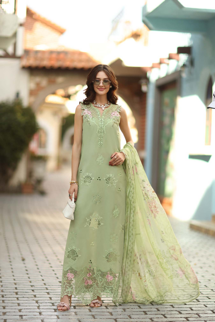 Luxe Chikankaari Lawn Suit