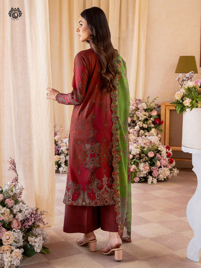 RANG PASAND Unstitched Three Piece