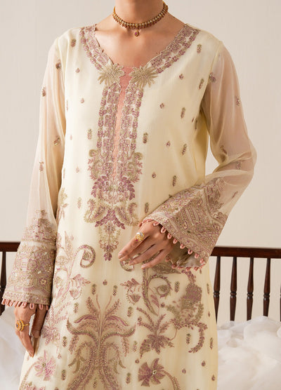 Freesia Zaib Embroirdered Chiffon