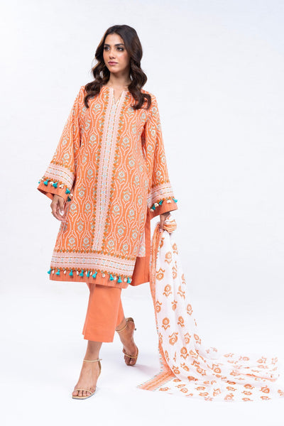 Alkaram Spring summer collection SS-15.1-24-ORANGE