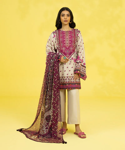 SAPPHIRE 3 Piece - Embroidered Lawn Suit