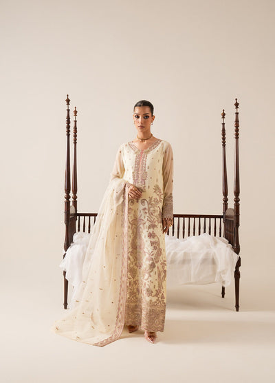 Freesia Zaib Embroirdered Chiffon