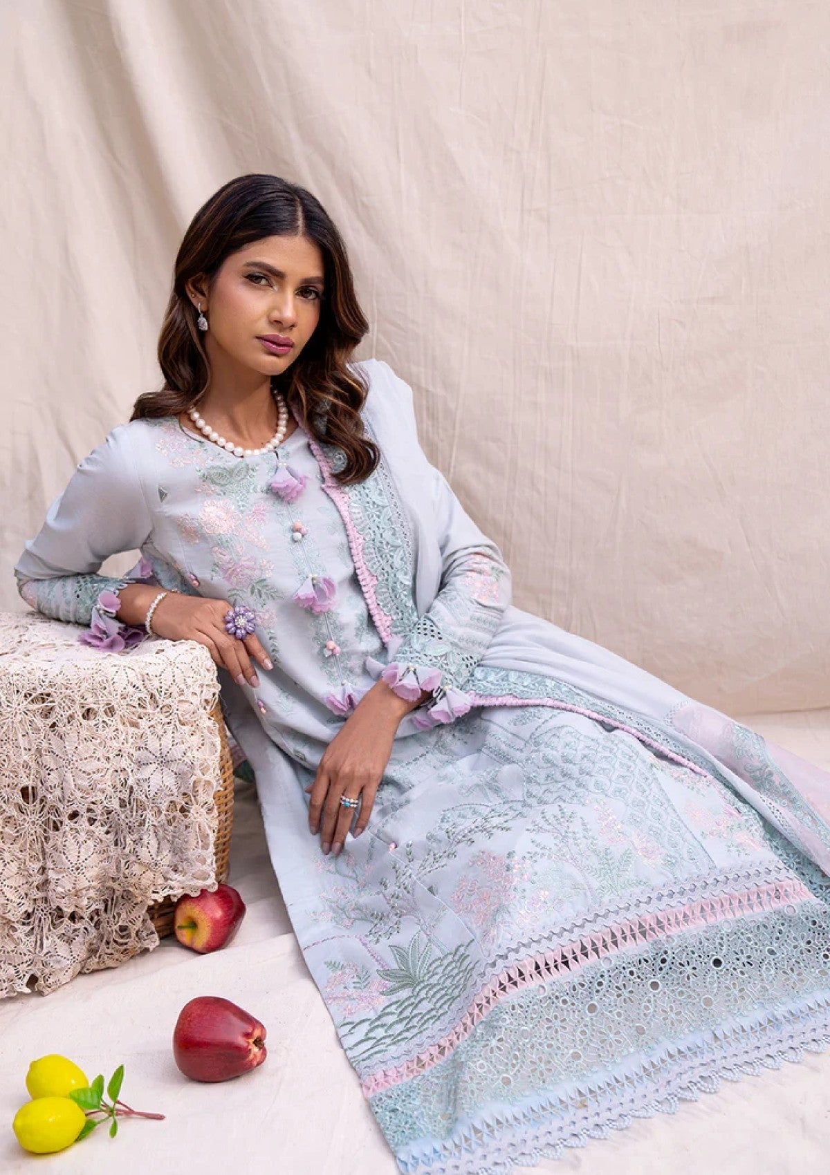 3 PIECE EMBROIDERED LAWN