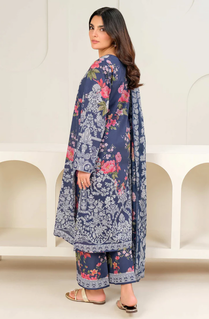 3 Piece Lawn Suit-Printed (Unstitched)