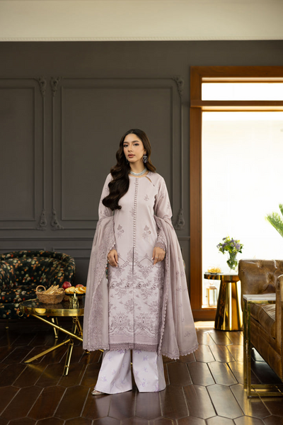 Embroidered 3-Piece Lawn Suit