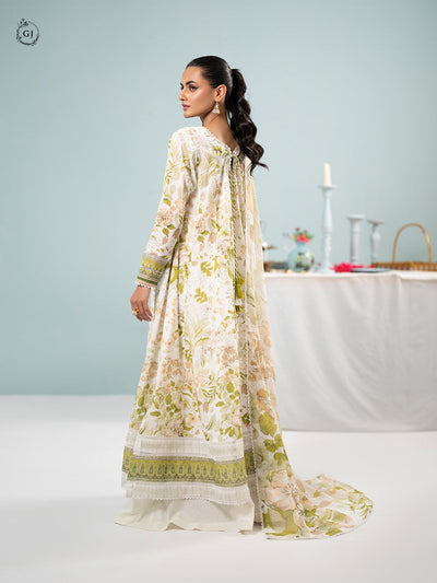 Orchid Chikankari Lawn By Gulljee || GORC2401A10