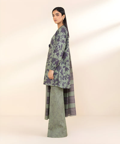 3 PIECE PRINTED LAWN SUIT
