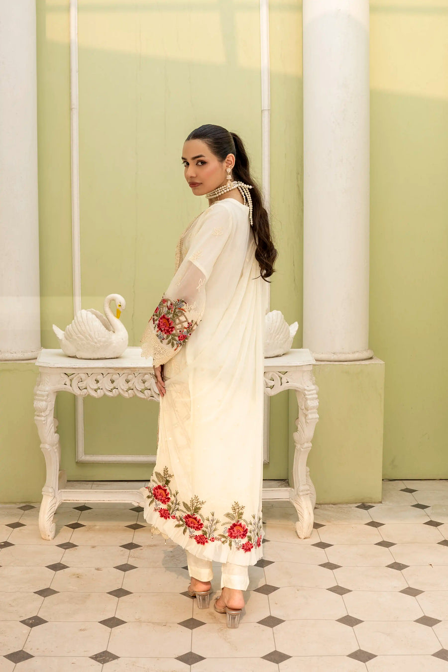 Uffaq EMBROIDRED CHIFFON
