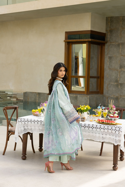 Embroidered 3-Piece Lawn Suit