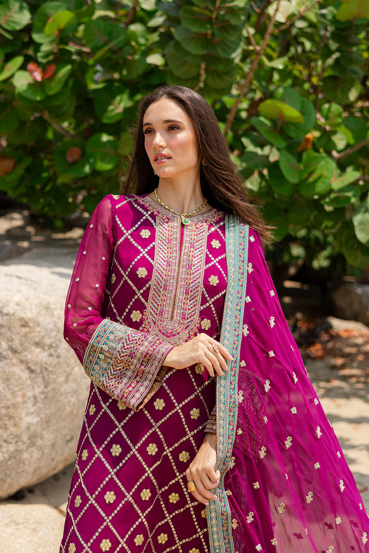 3 Piece Embroirdered Chiffon