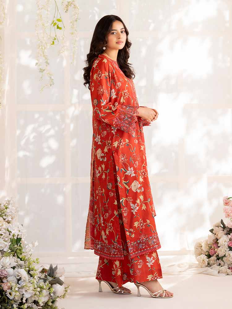 NOVA 3-Piece Unstitched Digital Printed Lawn Embroidered Suit