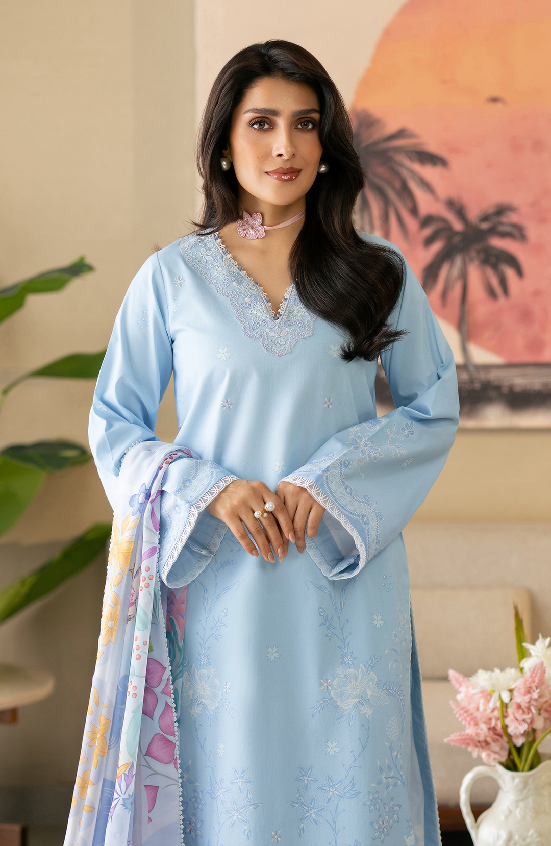 Afsanah Unstitched Lawn