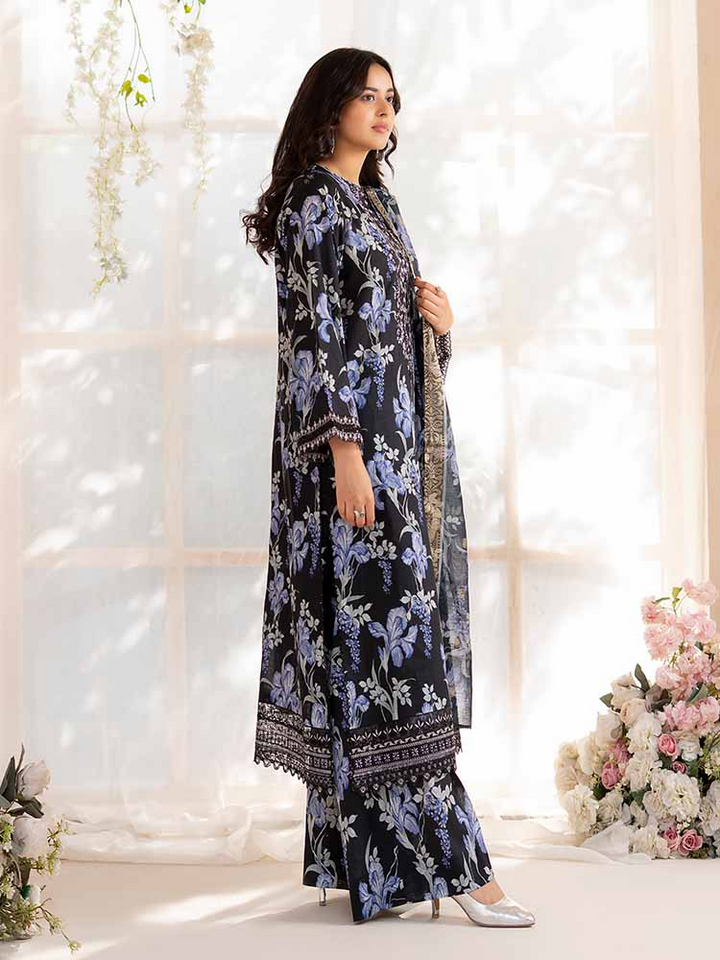 NOVA 3-Piece Unstitched Digital Printed Lawn Embroidered Suit