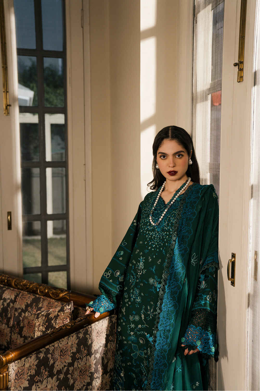 Embroidered Lawn Suit
