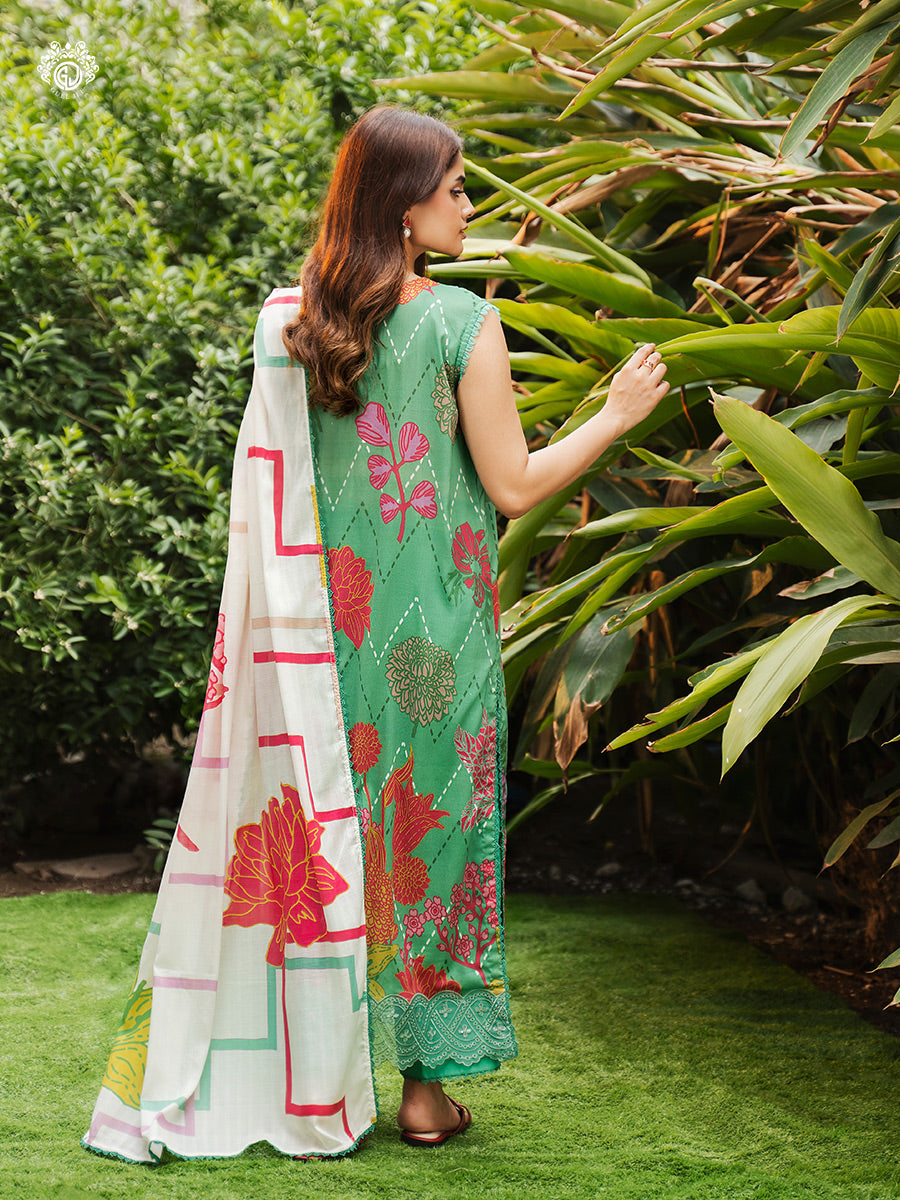 Preimum Gullbano Printed Lawn