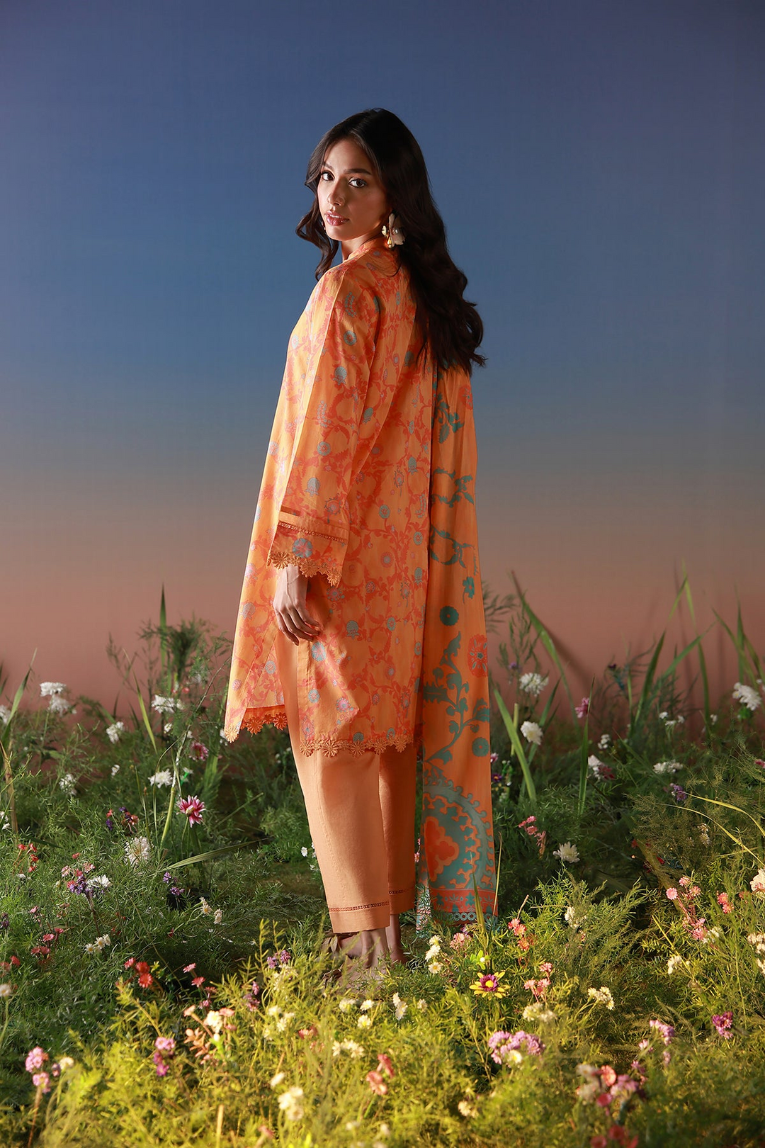 Mirha Unstitched Printed Lawn