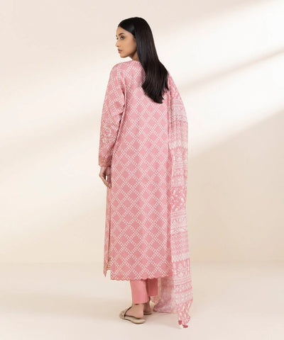 3 PIECE-EMBROIDERED LAWN SUIT