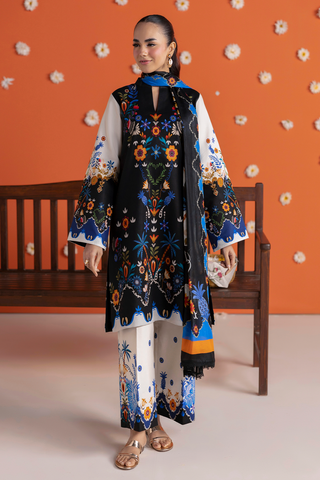 Amal Summer Prints 3 Pc