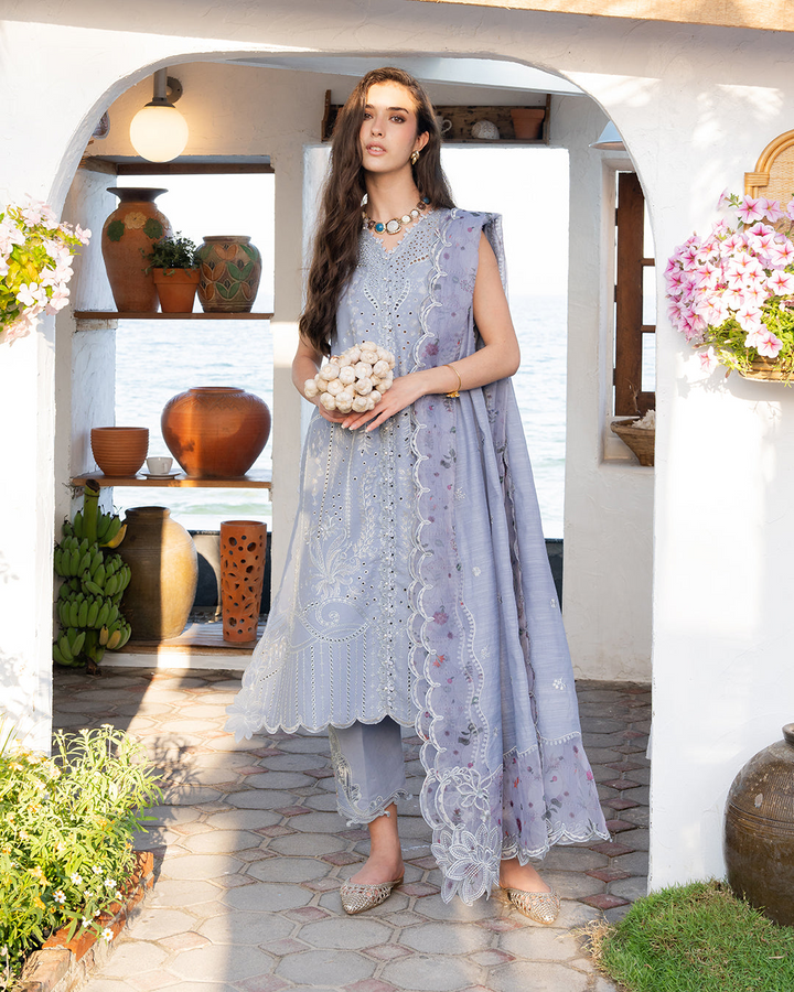 3Pc Lawn Embroidered Suit