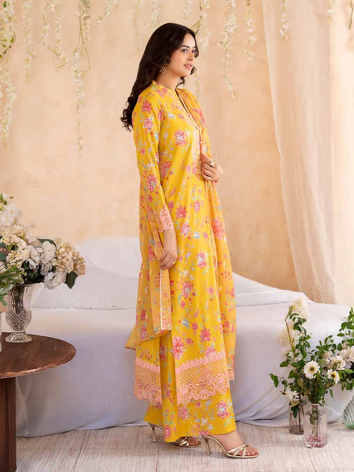 NOVA 3-Piece Unstitched Digital Printed Lawn Embroidered Suit