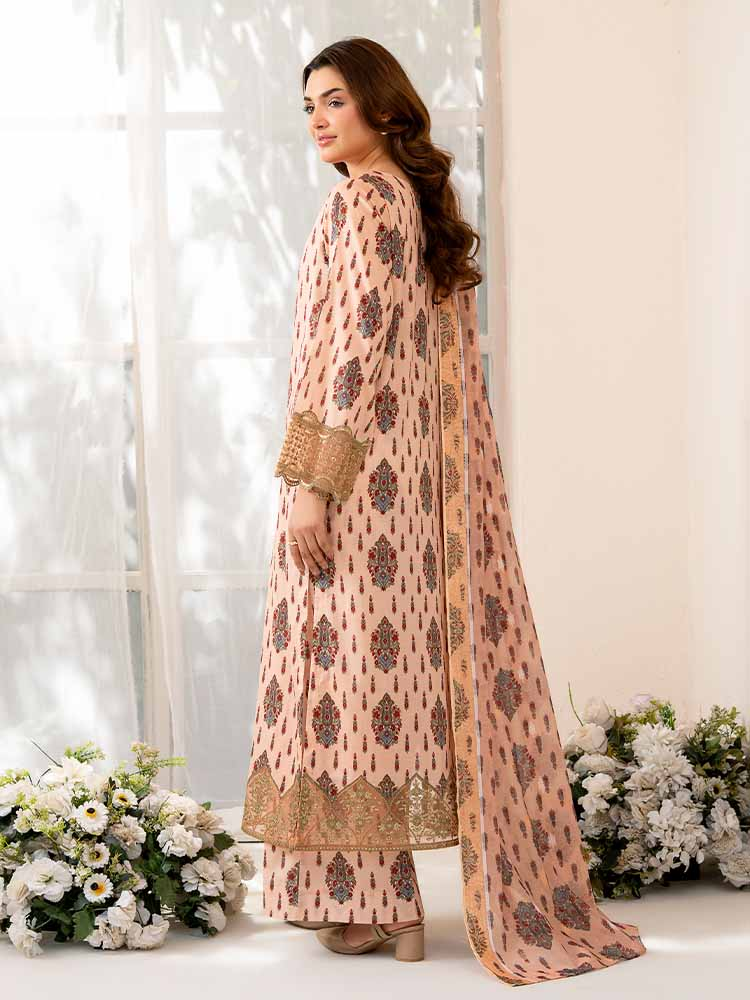 NOVA 3-Piece Unstitched Digital Printed Lawn Embroidered Suit