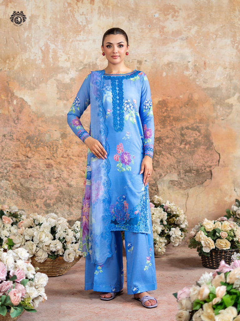 Ziva Unstitched Three Piece