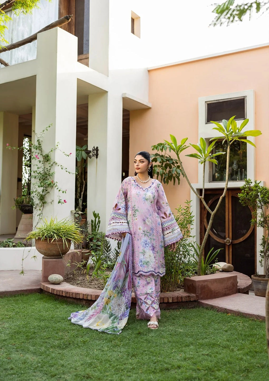 Elaf Prints with Chiffon Dupatta