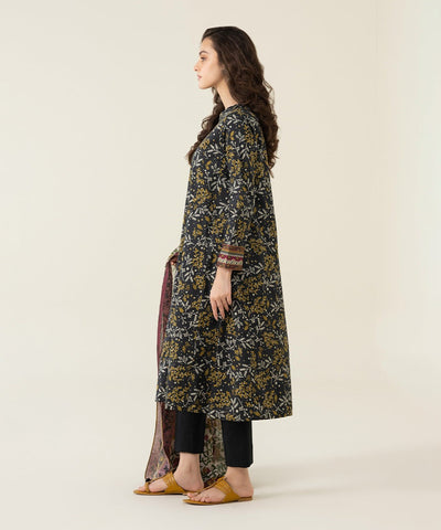 SAPPHIRE PRINTED LAWN SUIT 2 PC