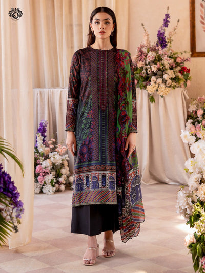 RANG PASAND Unstitched Three Piece