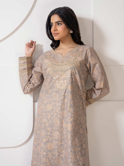 2 Piece Lawn Suit Embroidered (Pret)