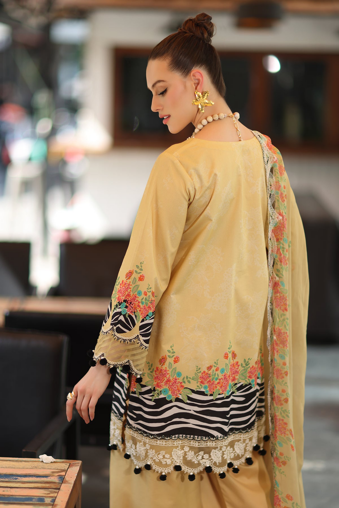 3-PC Unstitched Embroidered Lawn Collection