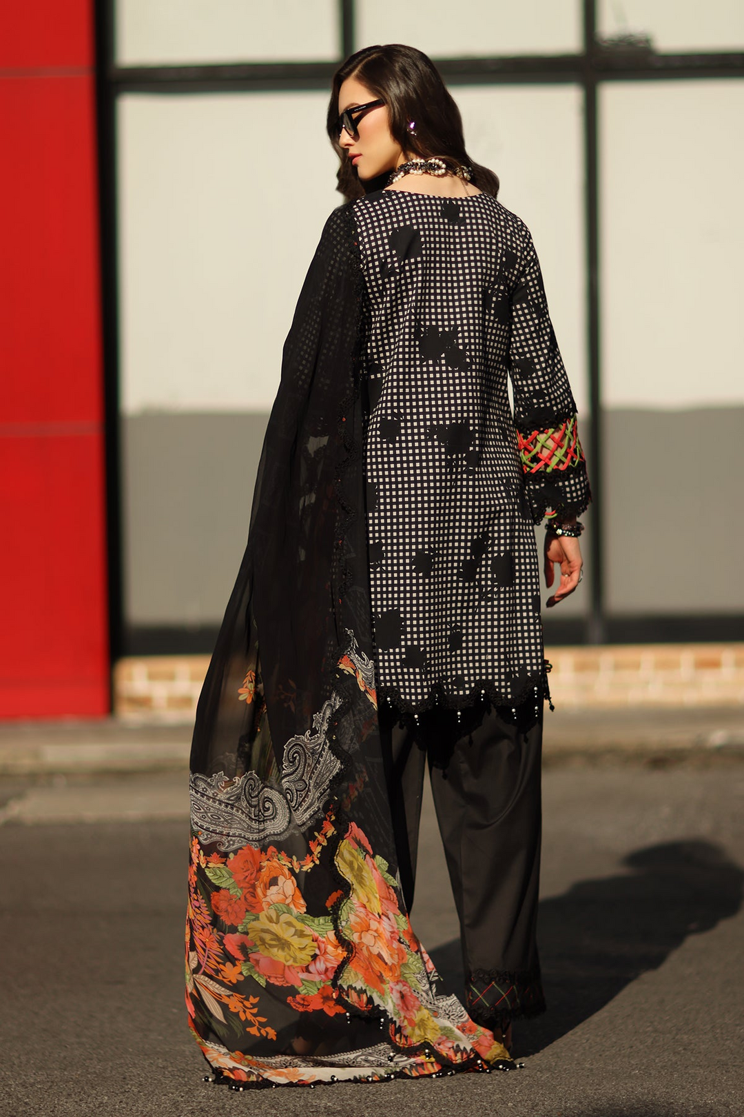 3-PC Unstitched Embroidered Lawn Collection