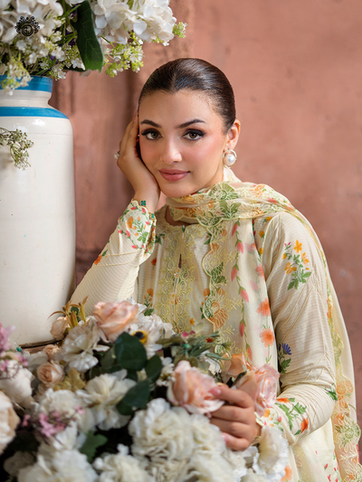 Ziva Unstitched Three Piece