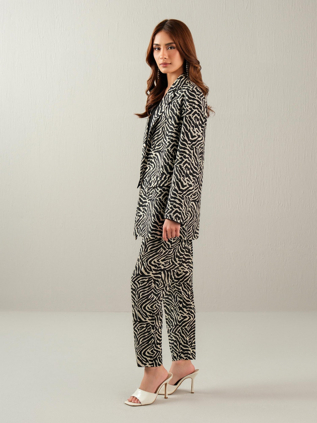 Textured Cotton Shirt-Printed (Unstitched)