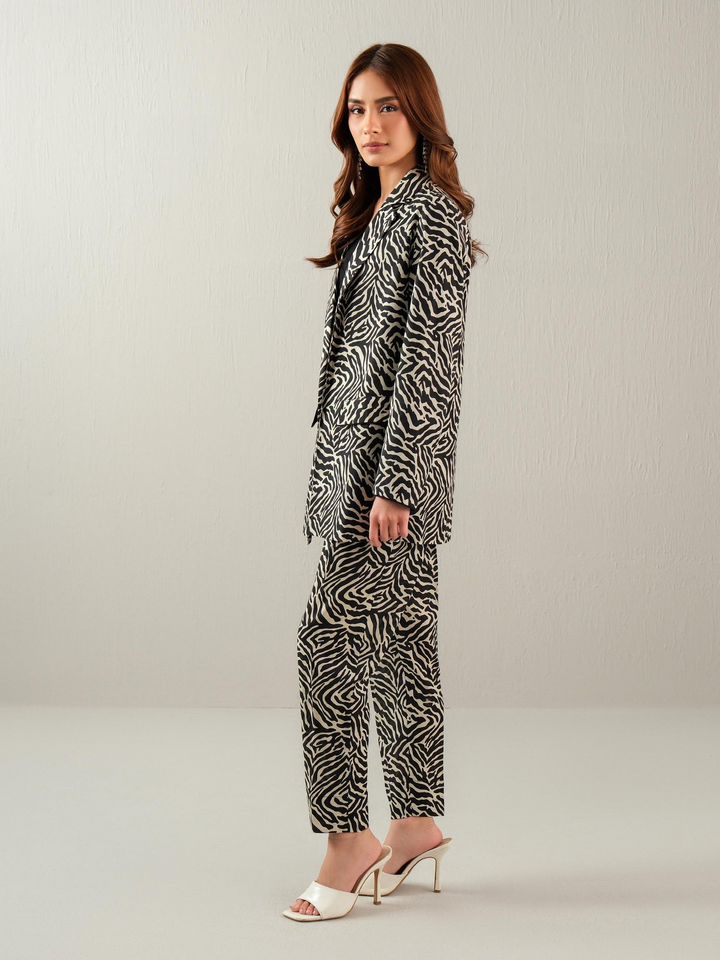 Textured Cotton Shirt-Printed (Unstitched)