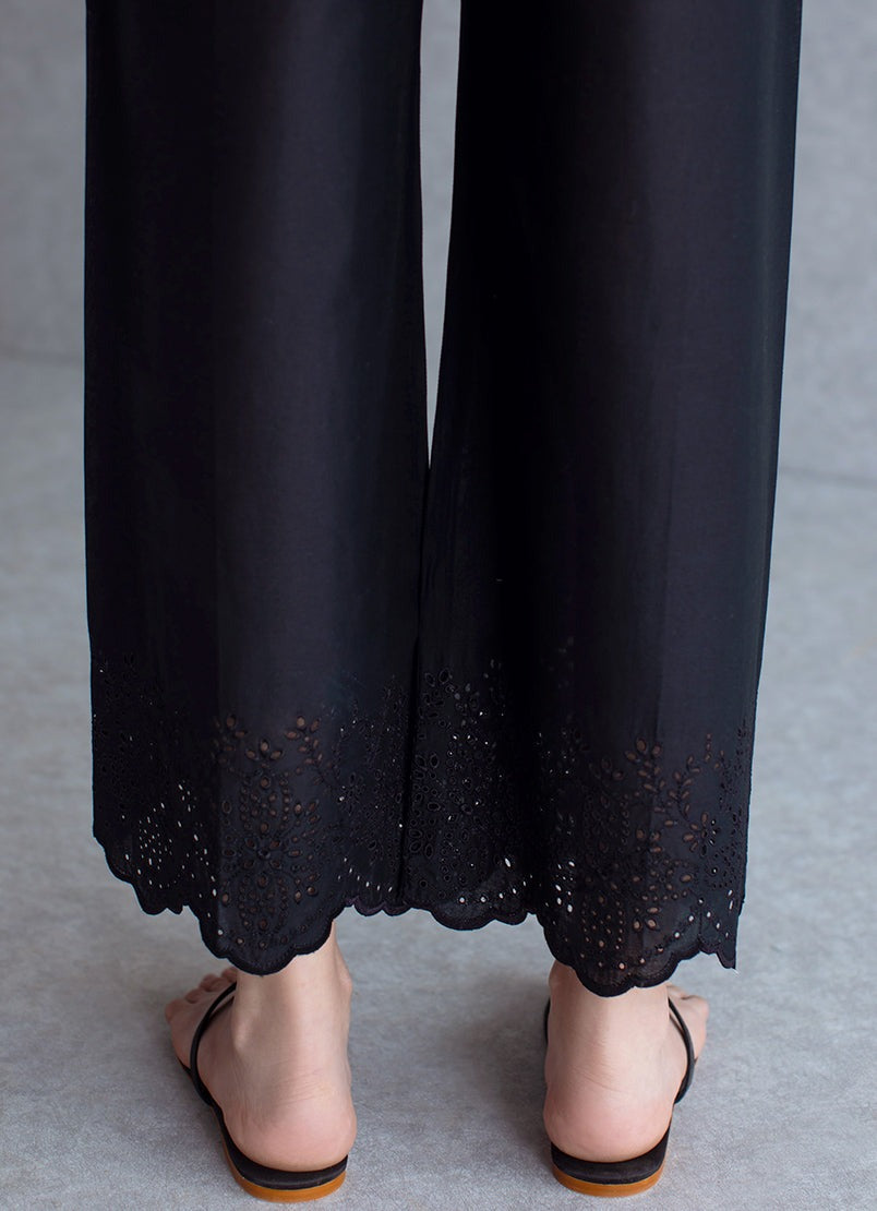 IMAGE || Black Cutwork Pant