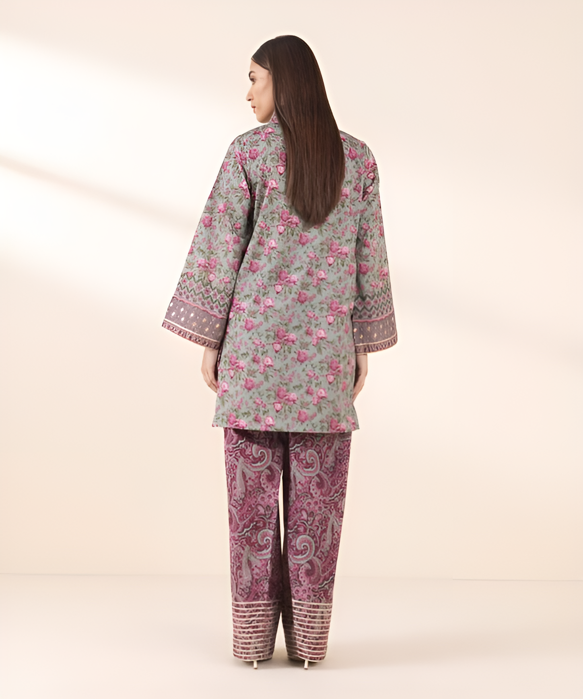 2 Piece - Embroidered Lawn Suit