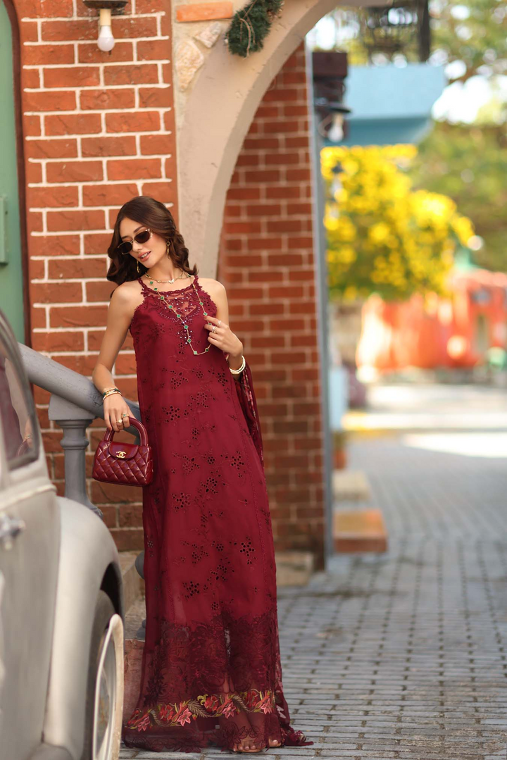 Luxe Chikankaari Lawn Suit