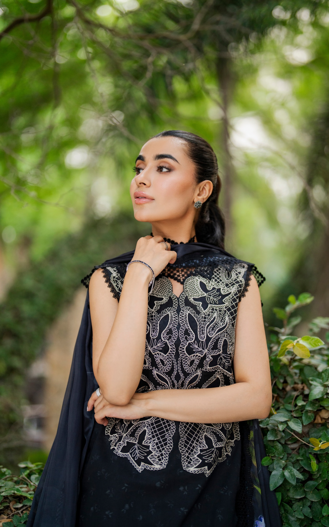 Meraki 3pcs Embroidered Unstitched Summer